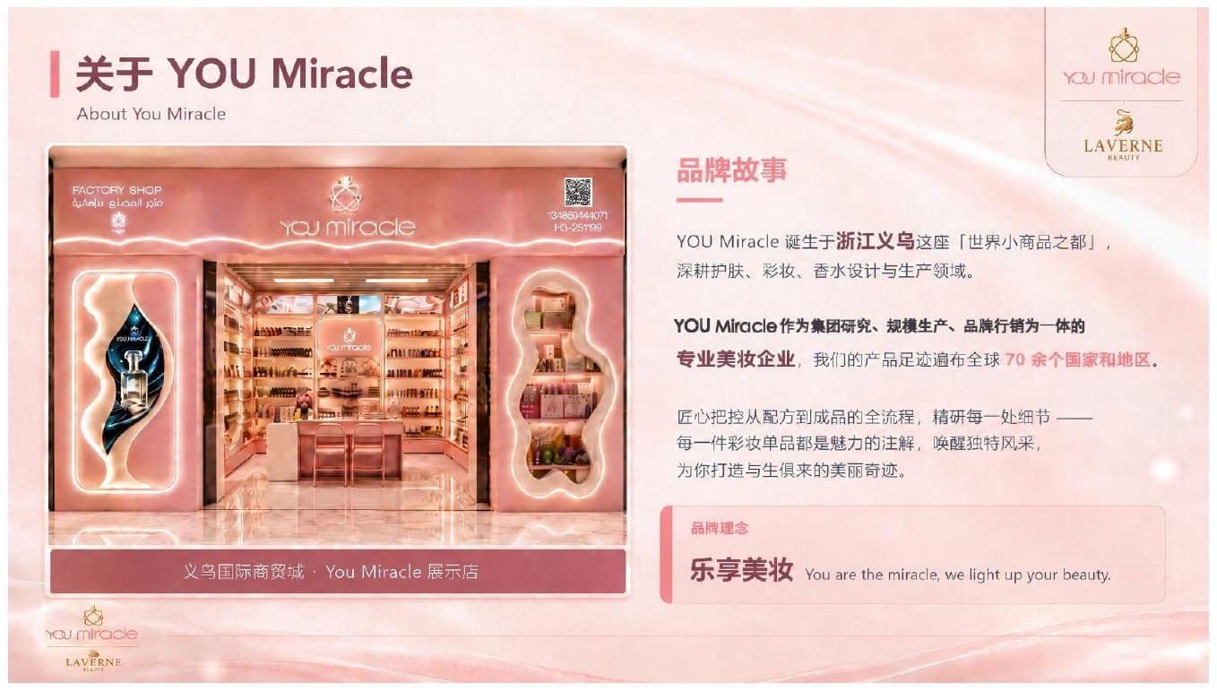 关于 YOU Miracle 与 LAVERNE BEAUTY