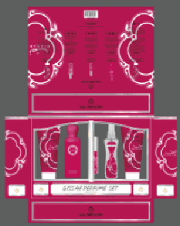 YOU MIRACLE YM7873 Fragrance gift set — magenta box