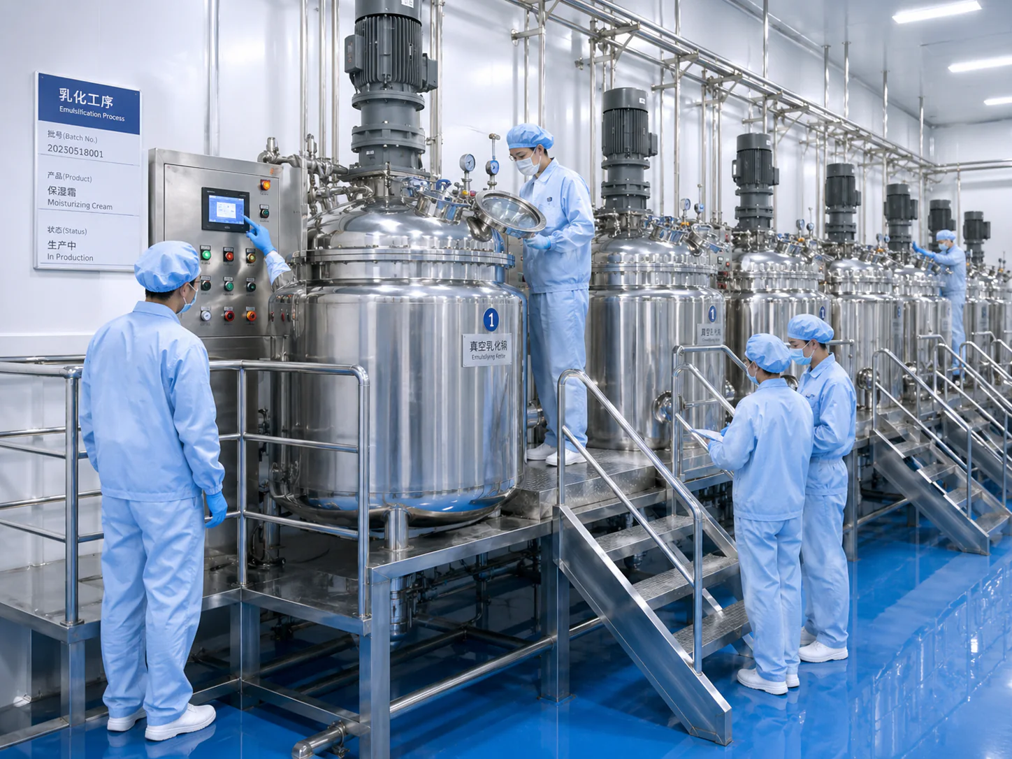 Emulsification Manufacturing-scene Record