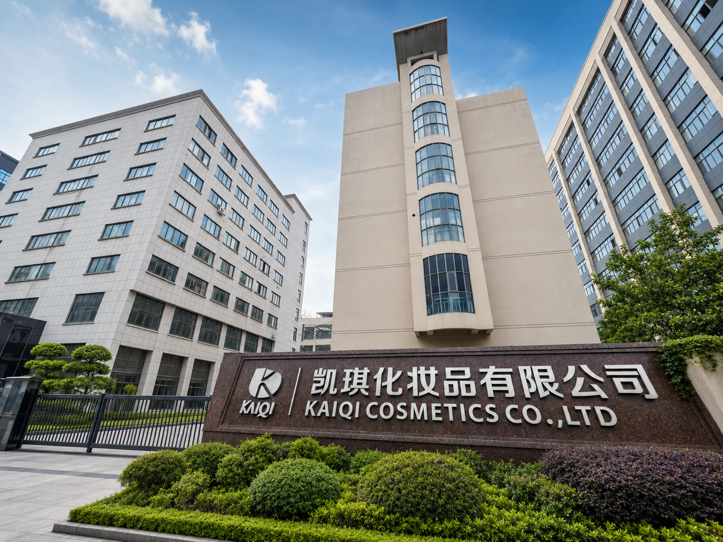Cosmetics factory exterior